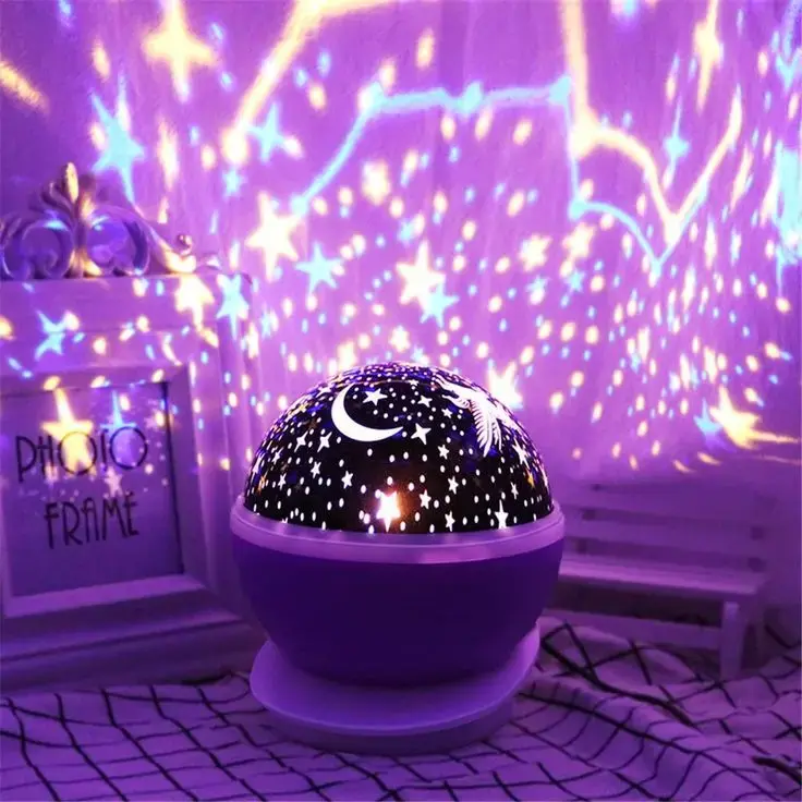 Sky Moon Star Projector LED Night Lamp Projector (17).webp