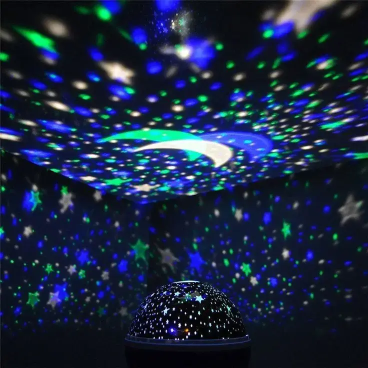 Sky Moon Star Projector LED Night Lamp Projector (11).webp