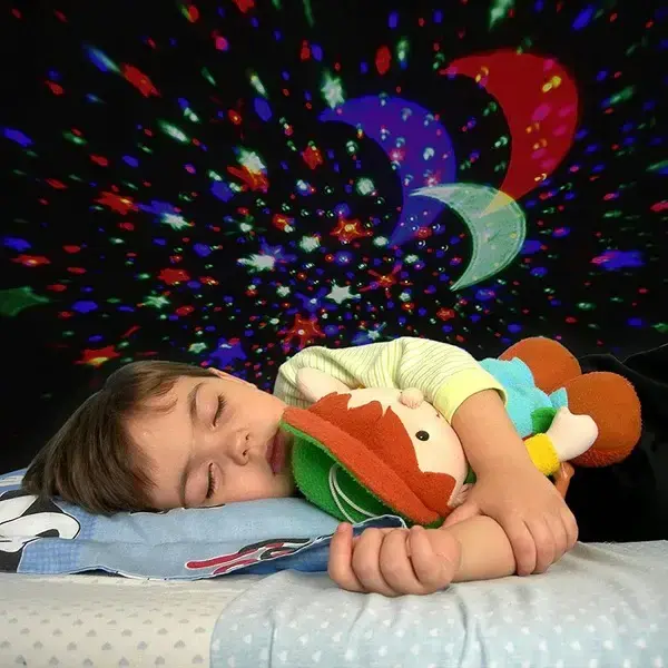 Sky Moon Star Projector LED Night Lamp Projector (7).webp