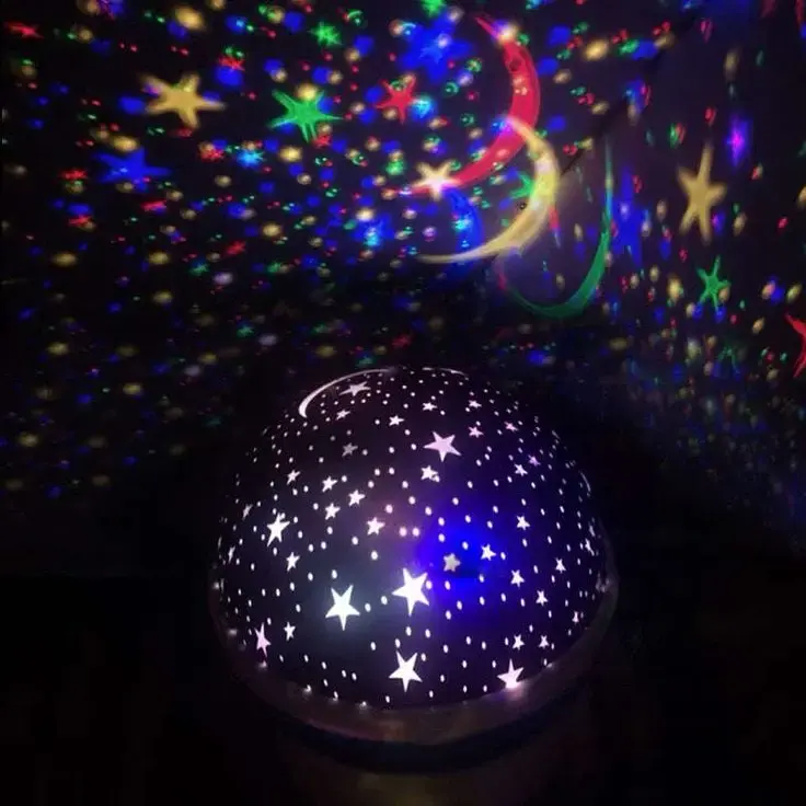 Sky Moon Star Projector LED Night Lamp Projector (19).webp