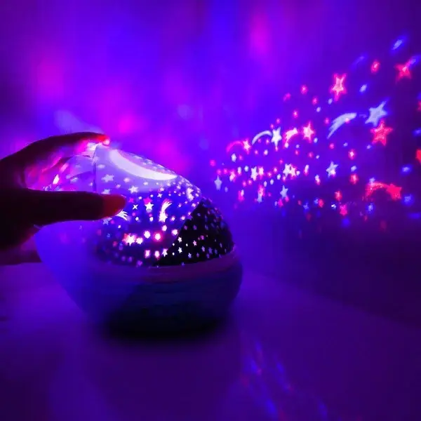 Sky Moon Star Projector LED Night Lamp Projector (4).webp