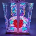 Gorgeous Shining LED Teddy Bear Holding a Red Heart (7).webp
