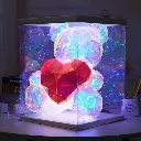 Gorgeous Shining LED Teddy Bear Holding a Red Heart (4).webp