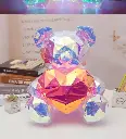 Gorgeous Shining LED Teddy Bear Holding a Red Heart (5).webp
