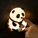 Panda Silicone Color Changing Night Lamp (7).webp