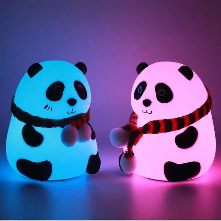 Panda Silicone Color Changing Night Lamp (10).webp