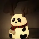 Panda Silicone Color Changing Night Lamp (2).webp