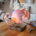 Floating Colorful Mars Touch lamp