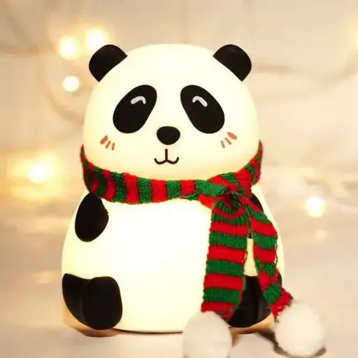[Savy_040] Panda Silicone Color Changing Night Lamp